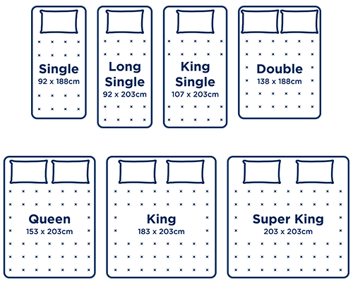 australian king single mattress size