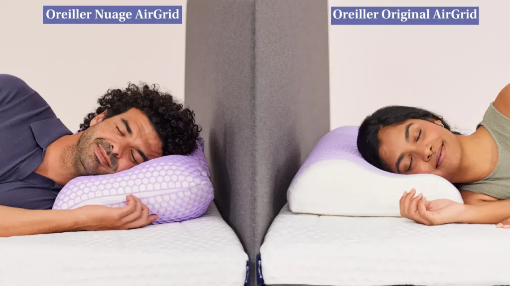 moins de pression nuque airgrid